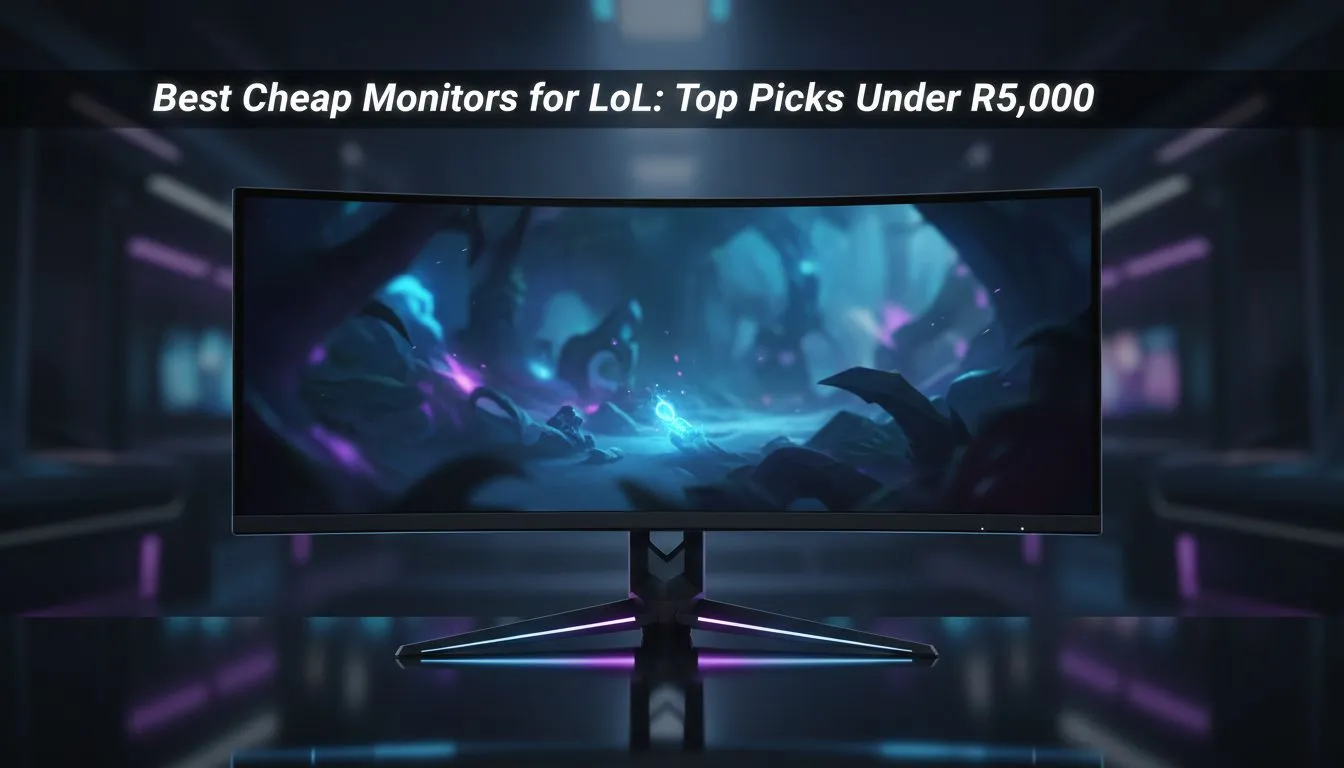 Top LoL Monitors Under R5,000