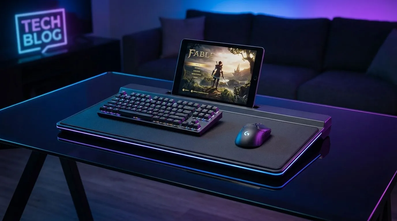 Fable-Ready Couch Gaming Setup
