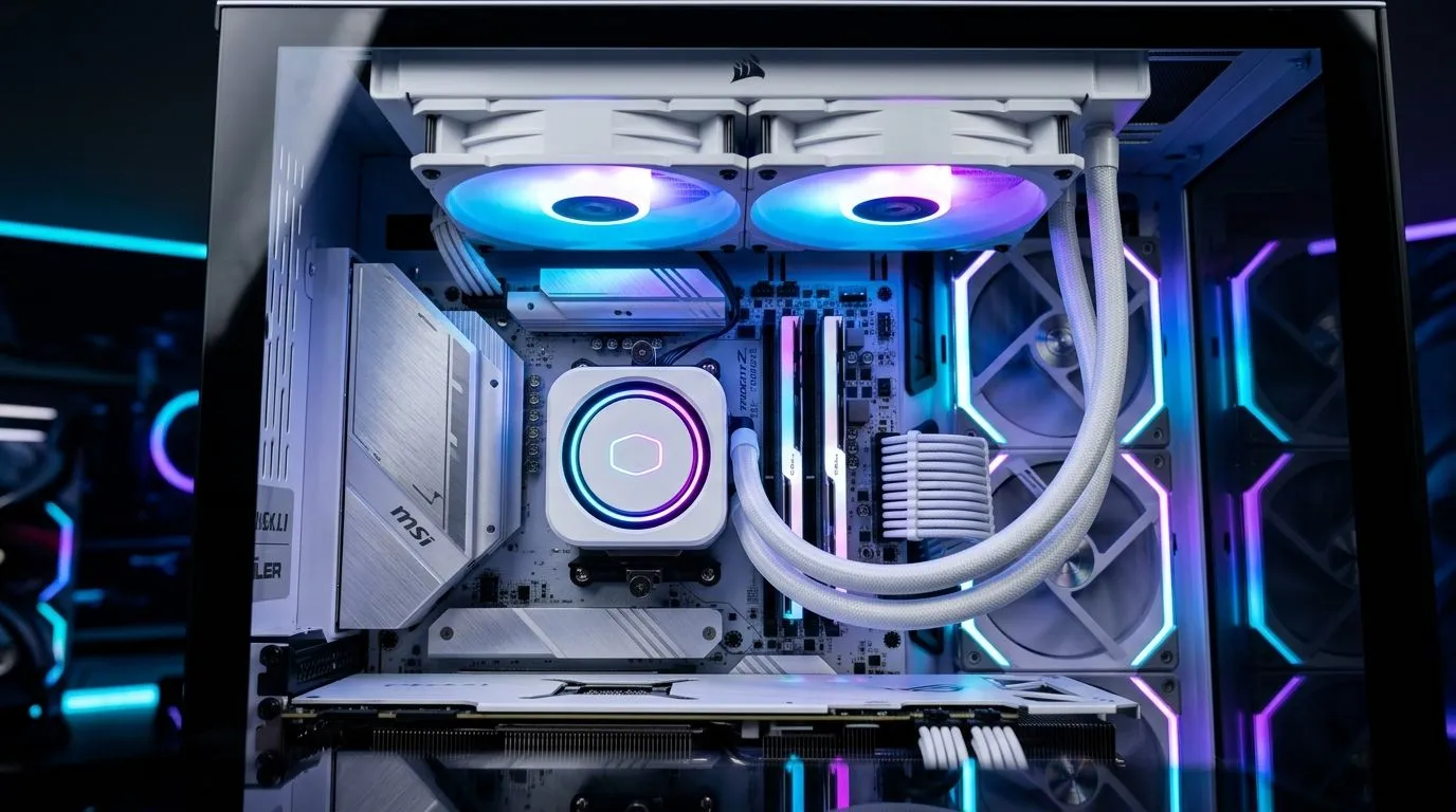 Prioritise cooling, noise, and RGB value