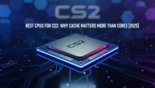 Best CPU for CS2 in 2025: Why 3D V-Cache Beats High Core Counts
