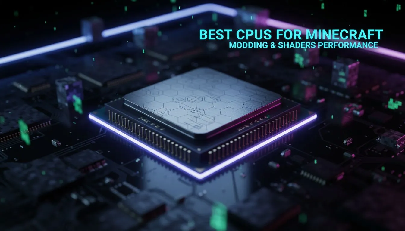 Best CPU for Modded Minecraft 2025: Shaders & FPS Guide