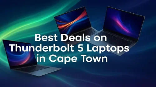 Thunderbolt 5 Laptops in Cape Town: Find Your Perfect Deal