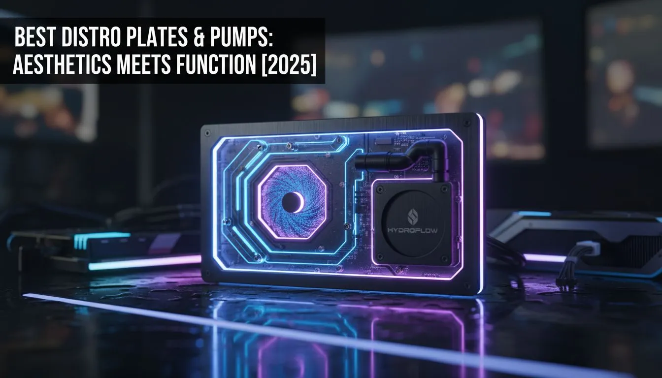 Top Liquid Cooling Distro Plates