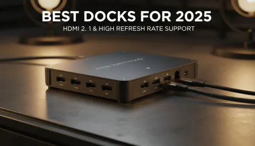 Best Docking Stations 2025: HDMI 2.1 & High Refresh Rate Support