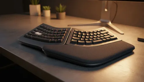 Ergonomic Keyboard Positioning: Desk Height, Wrist Angle and Posture
