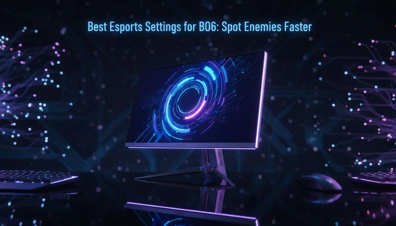 BO6 Esports Settings for Faster Targeting