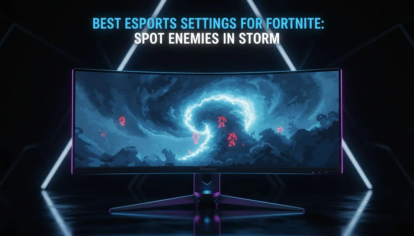 Spot Enemies in Storm: Fortnite Settings