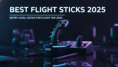 Best Flight Sticks 2025: Entry-Level HOTAS for Flight Sim