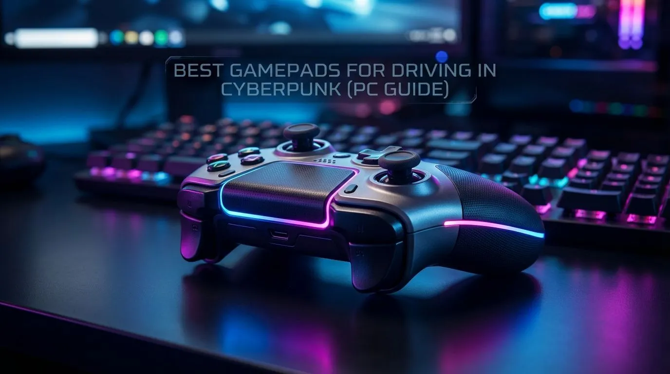 Top gamepads for Cyberpunk driving