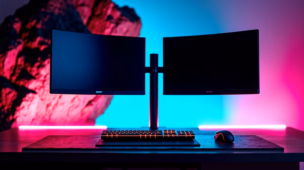 Best Gaming Desk for Dual Monitor Setups SA