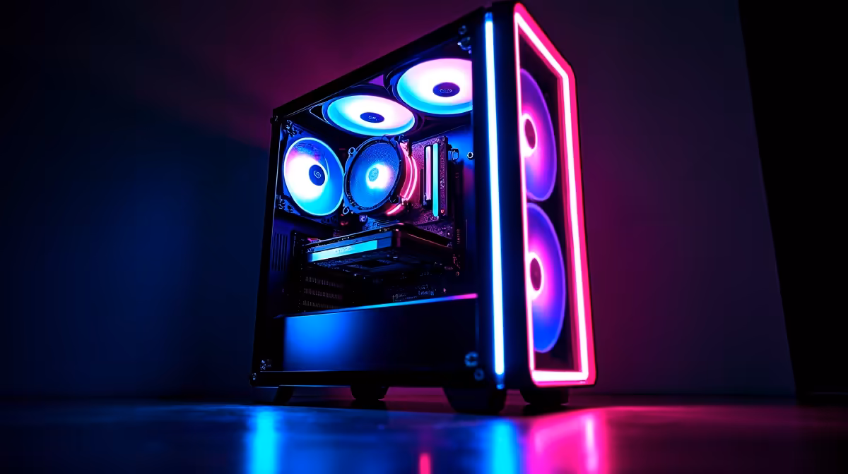 Gaming PC Setup for Events