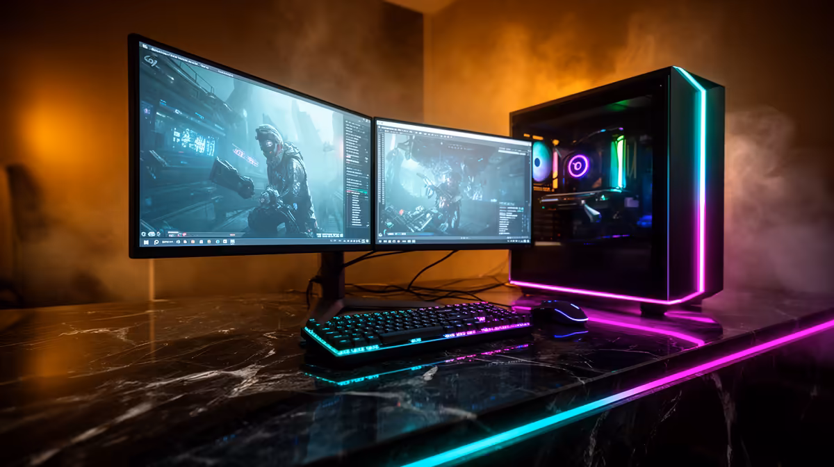 Best gaming setup for cinematic story games buying signals