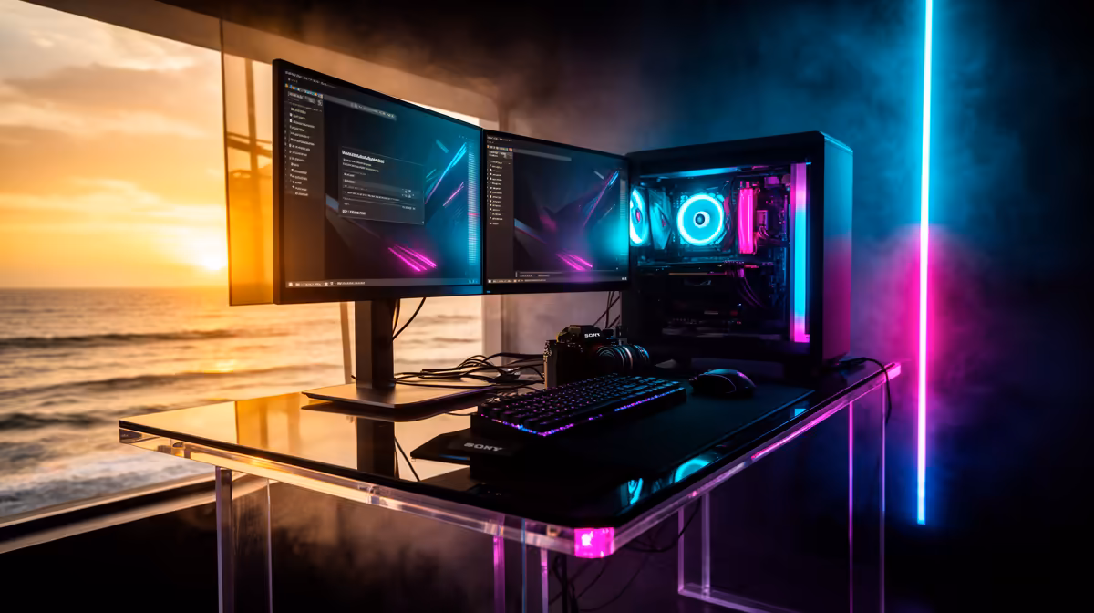 Best gaming setup for cinematic story games buying signals