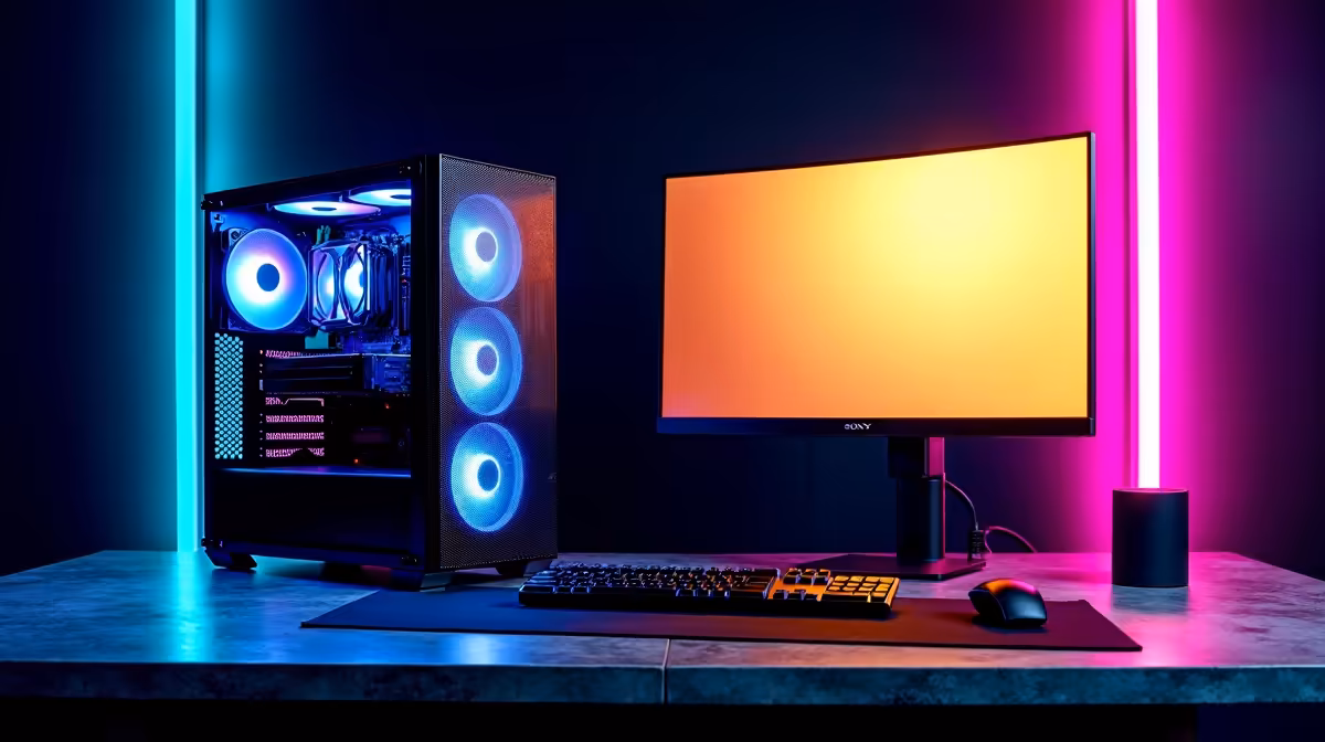 Best gaming setup for video editing in 1080p in eMalahleni