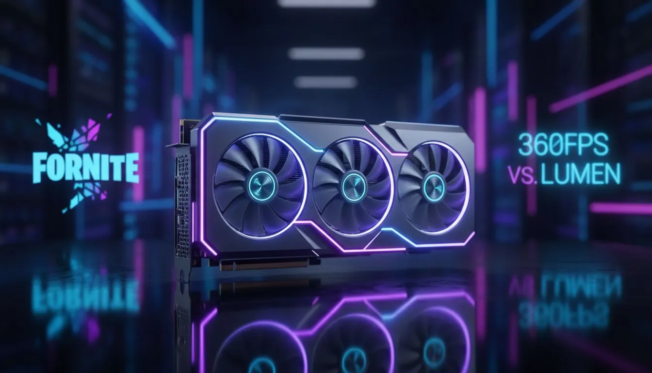 360FPS vs Lumen: Best Fortnite GPU