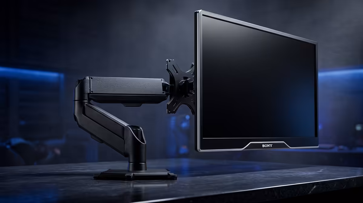 High-capacity arms for large SA monitors