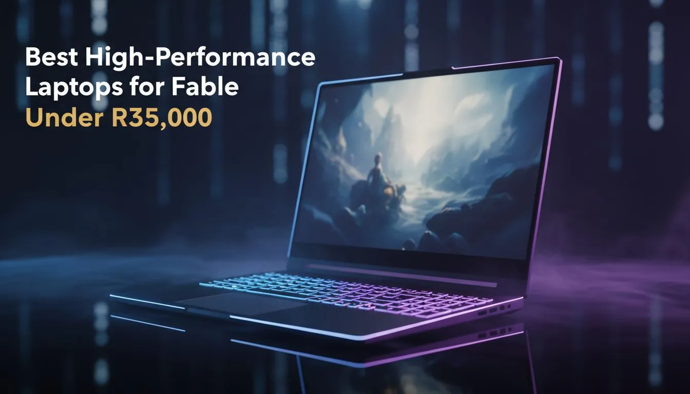 High-performance Fable laptops under R35000