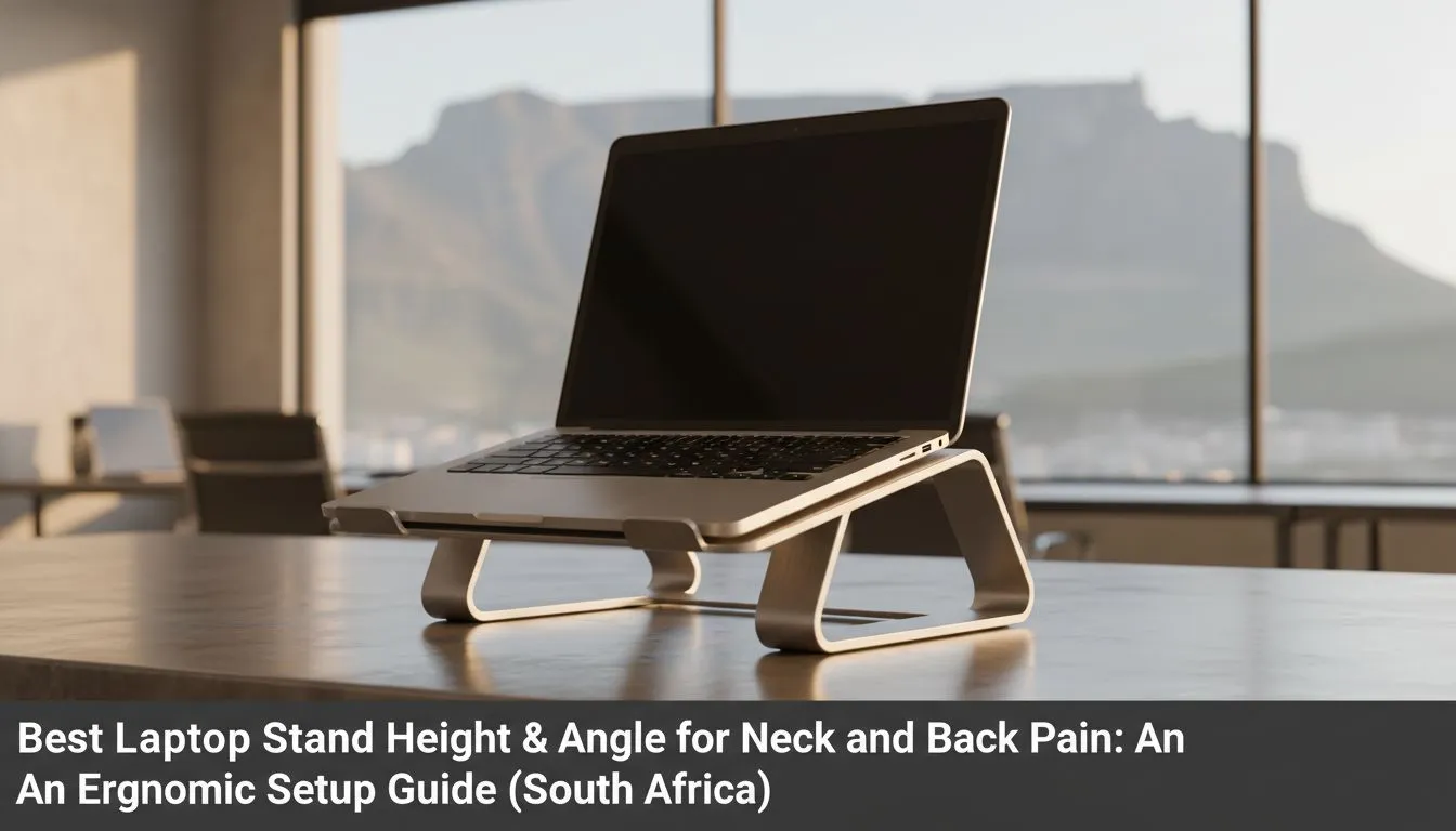 Optimal Laptop Stand Height & Angle