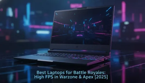 Best Laptops for Battle Royale 2025: High FPS in Warzone & Apex
