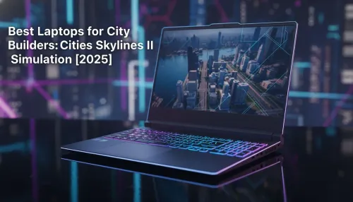 Best Laptops for Cities Skylines 2: Top Picks for 2025