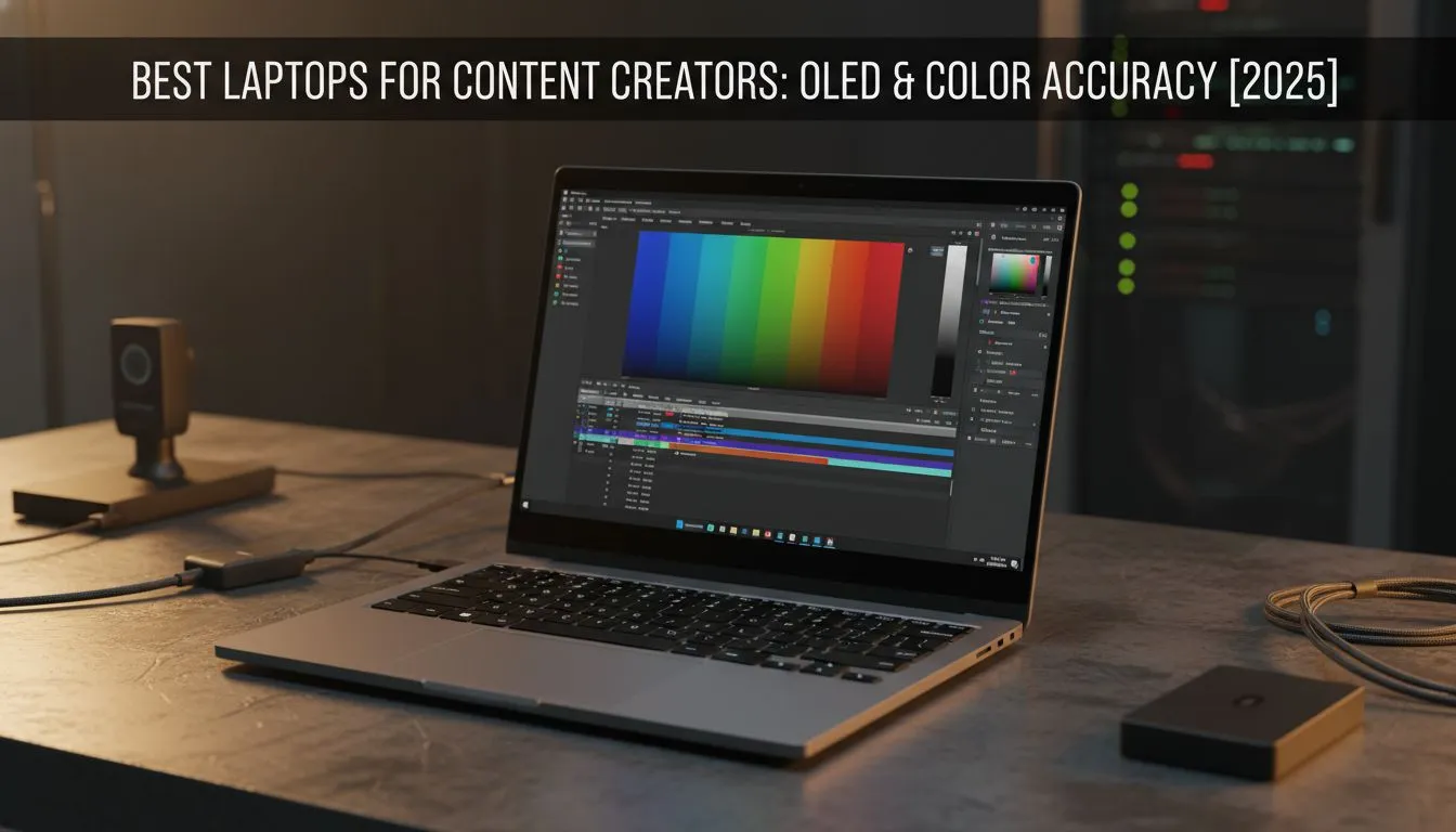 OLED & Color-Accurate Laptops for Creators