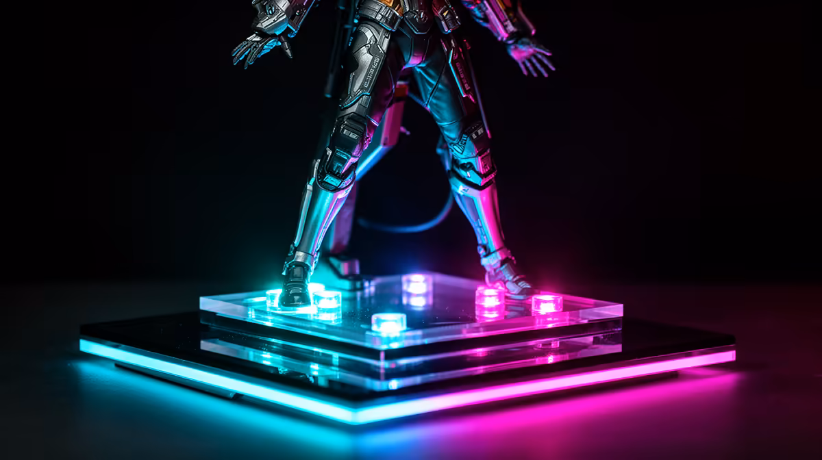 Light Up Your Cyberpunk Statue