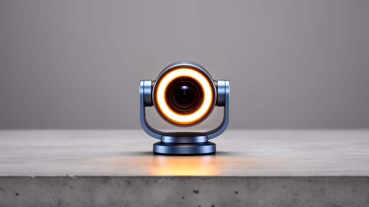 Light-Controlled Webcams