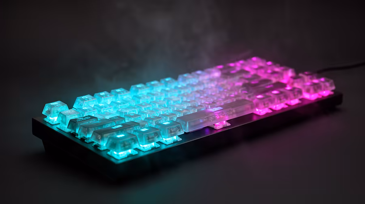 FPS-ready mechanical keyboards with custom profiles