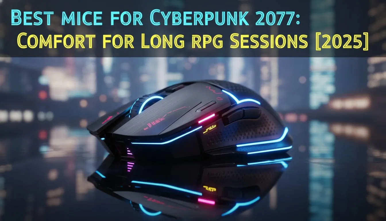 Comfortable mice for Cyberpunk 2077
