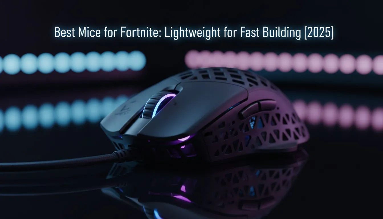 Lightweight Mice for Fast Fortnite Building