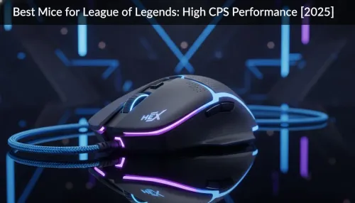 Best Mice for League of Legends: High CPS Performance