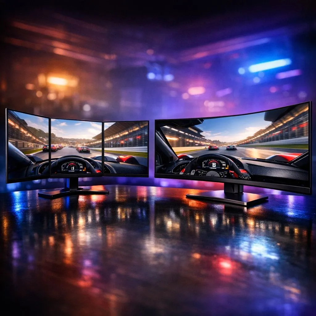 Triple Screen vs Super Ultrawide for ACC