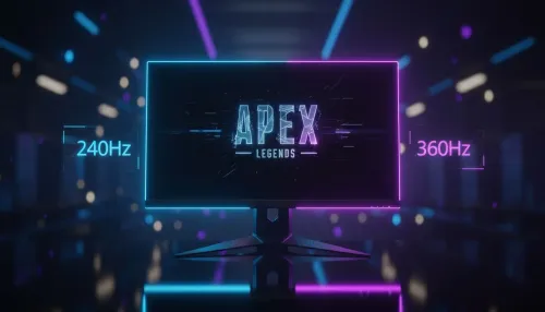 240Hz vs 360Hz: Apex Monitor Guide