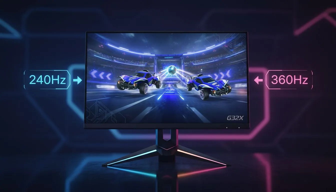 240Hz vs 360Hz Rocket League Guide
