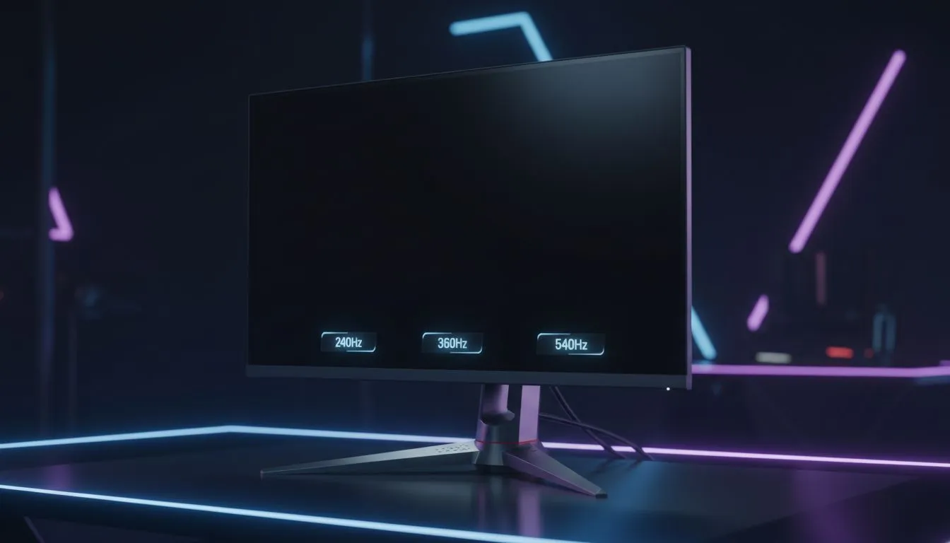 240Hz vs 360Hz vs 540Hz for Valorant