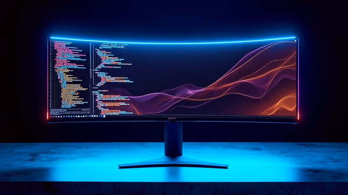 High-Res Monitors for AI & Coding