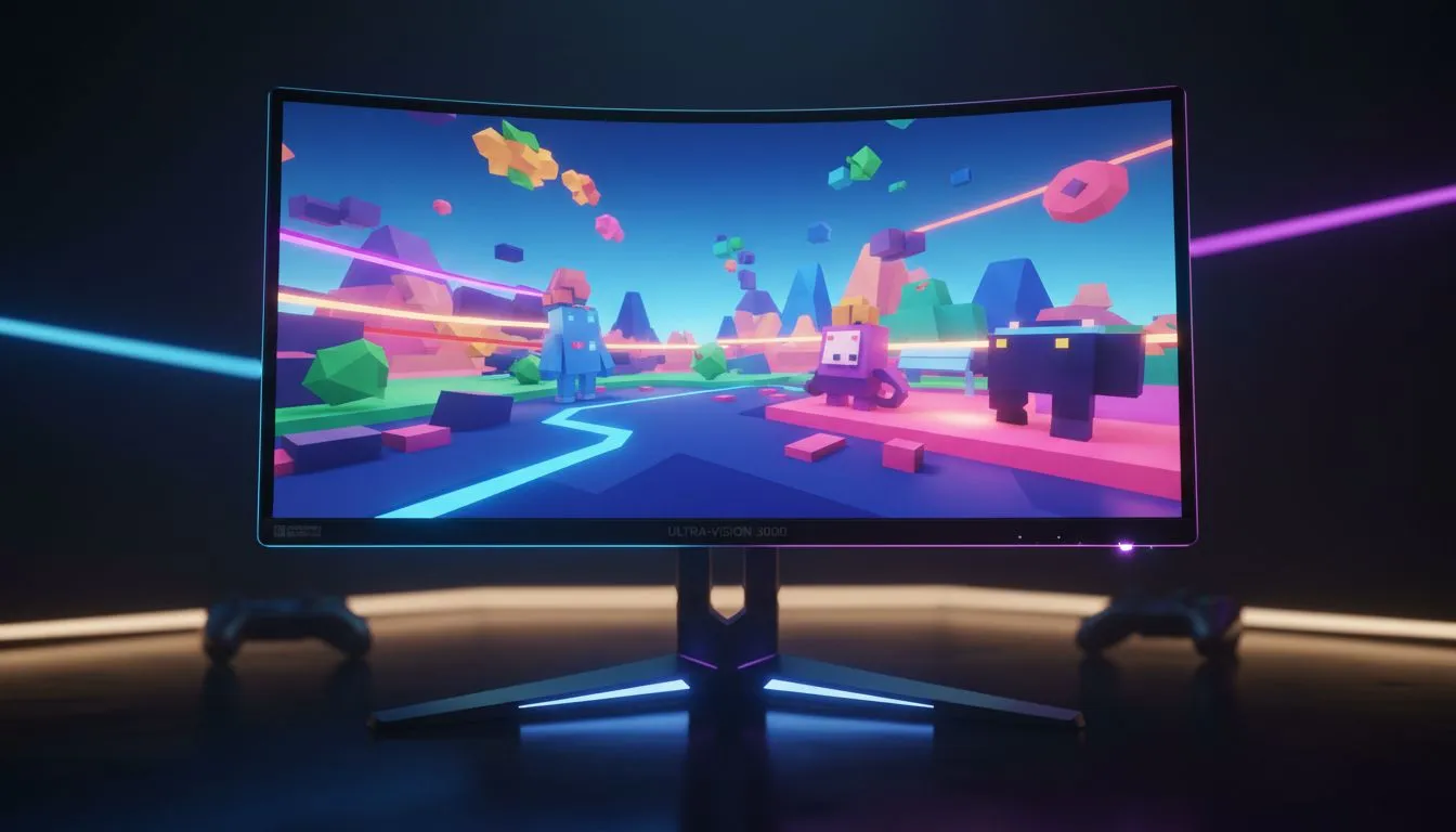 Safe & Vibrant Screens for Young Gamers
