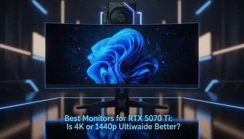 Best Monitor for RTX 5070 Ti: 4K vs 1440p Ultrawide Guide