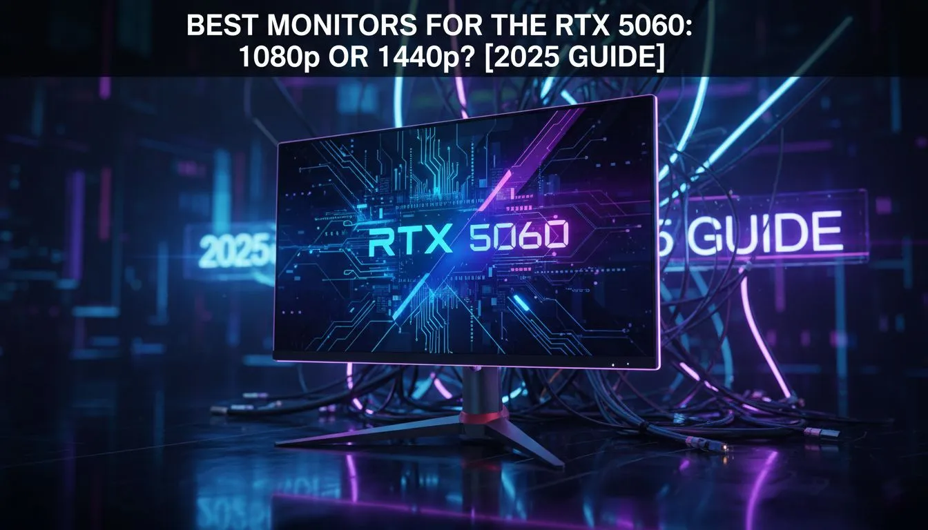 RTX 5060 Display Guide: 1080p vs 1440p