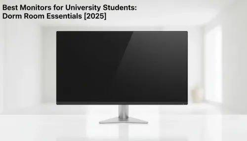 Best Monitors for University Students: 2025 Dorm Essentials