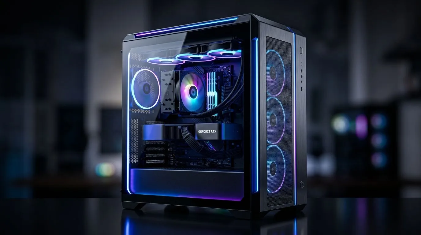 Pick the right PC case features for high FPS