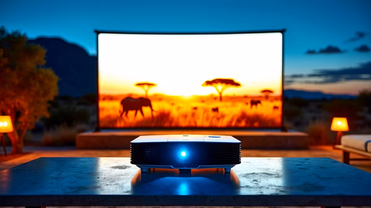 Best Projector for Outdoor Movie Night in SA