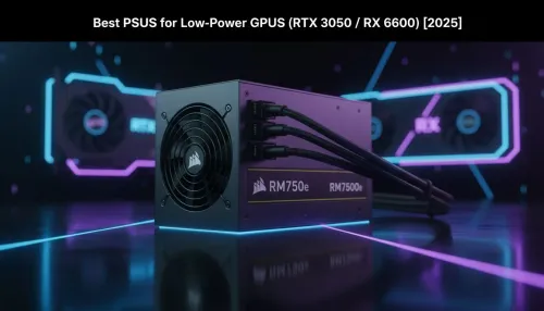 Best PSUs for RTX 3050 & RX 6600 Builds (2025)