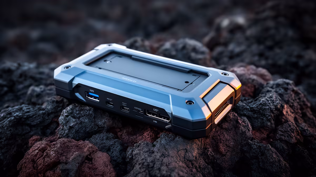 Rugged Docking for Quick Laptop Mounts