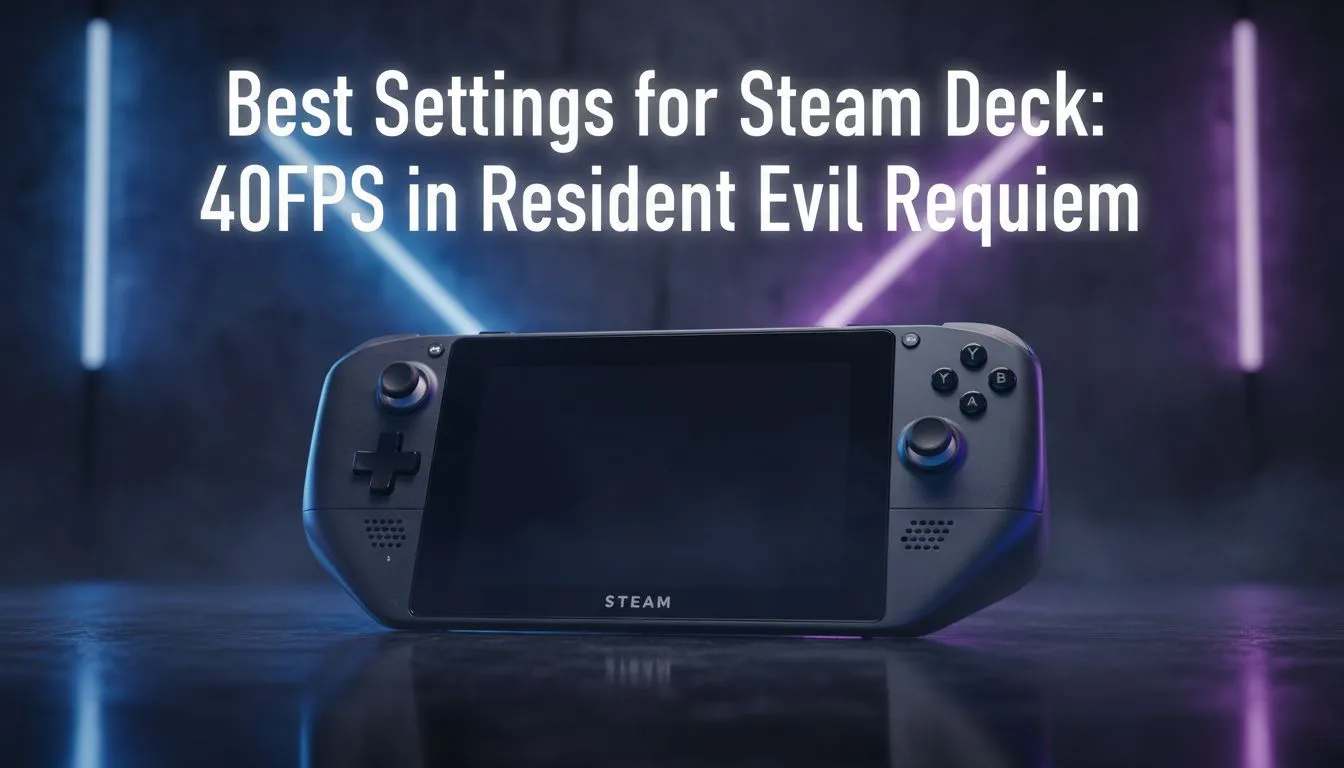 40FPS Settings for RE Requiem