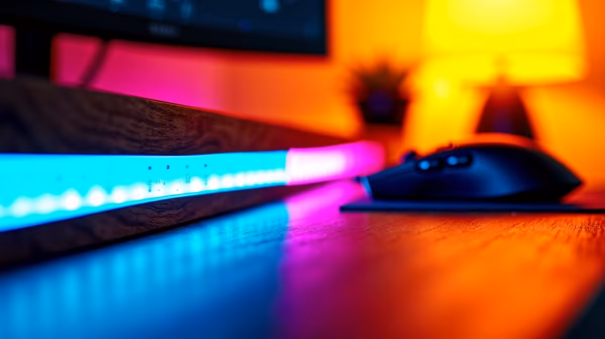 Best Smart LED Strip Lights for Gaming Desk in SA