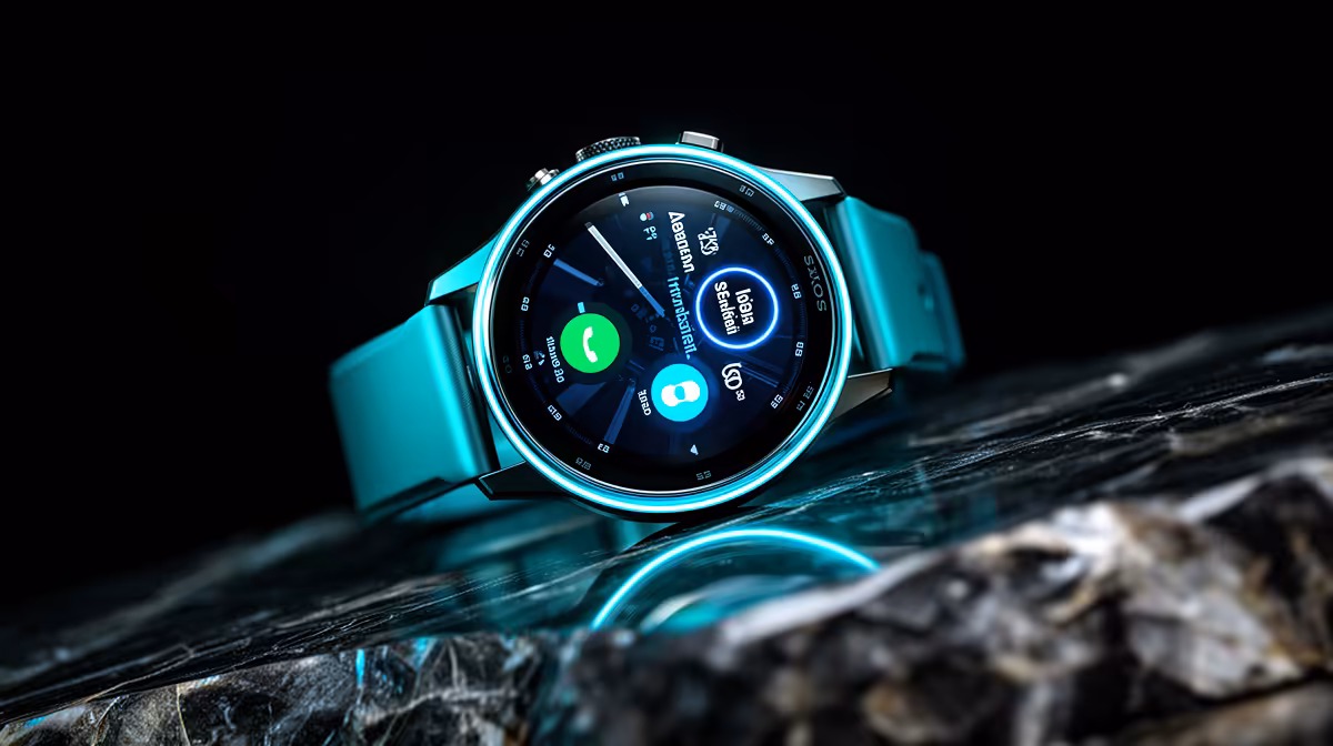 Crystal-clear calls on your wrist