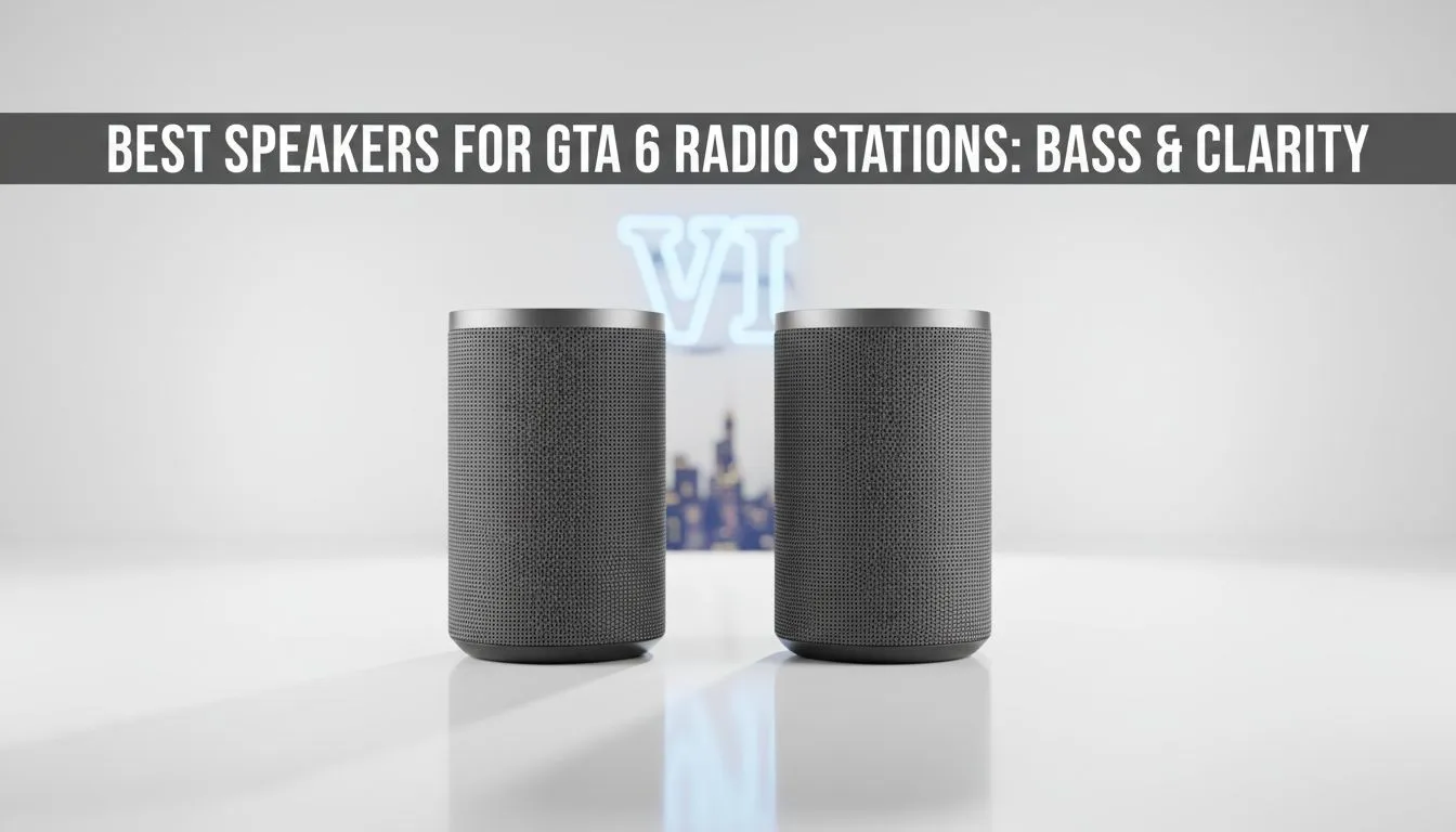 Top GTA 6 Speakers for Bass & Clarity