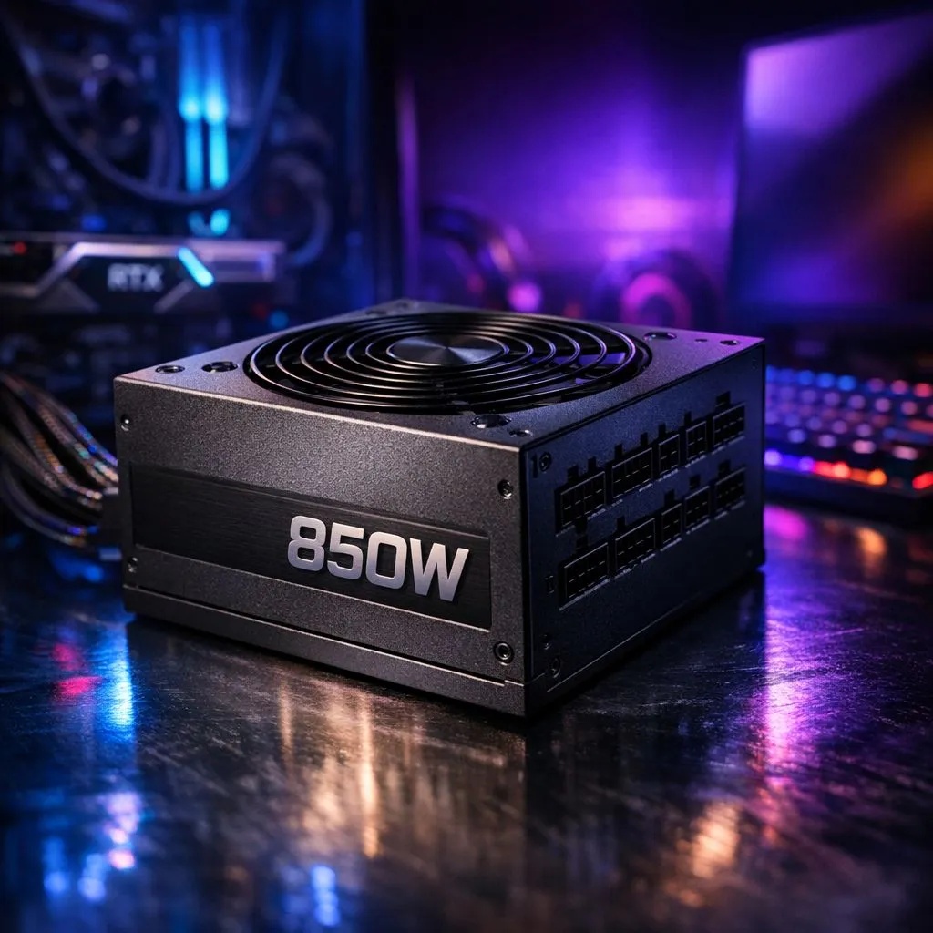 Is 850W ideal for gaming and streaming?