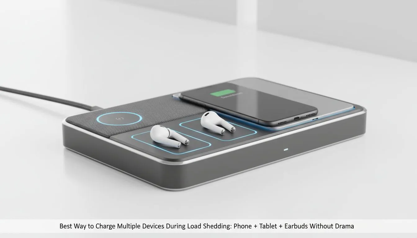 Charge Multiple Devices During Load Shedding